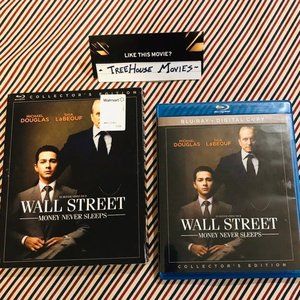 WALL STREET : Money Never Sleeps ~ Blu Ray ~ VG
